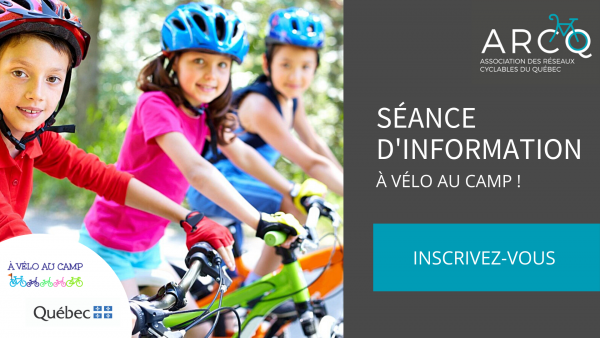 a velo au camp inscrivez vous
